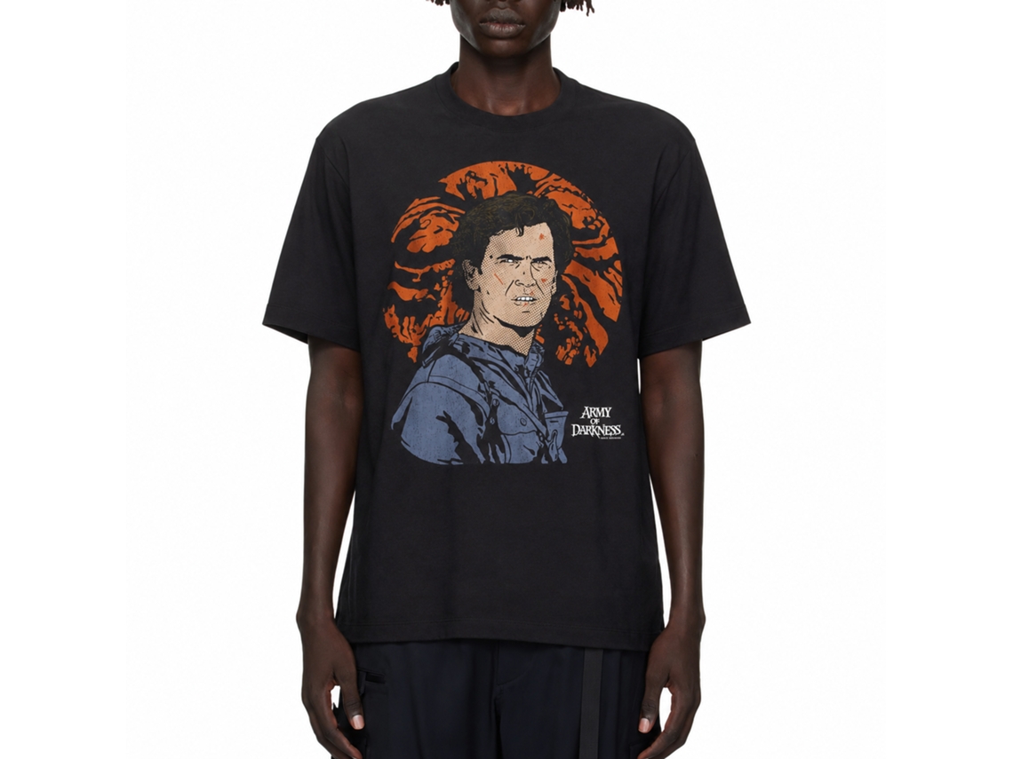 Rockinstone Army Of Darkness Movie Army Of Darkness Movie Bad Moon Black Adult T-shirt Size:xl