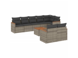 Garden Sofa Set, Garden Sofa Sets Vidaxl Cinzeto Rattan / Vime (n/a)