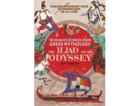 Livro 10-Minute Stories From Greek Mythology de Joy Chester (Inglês)