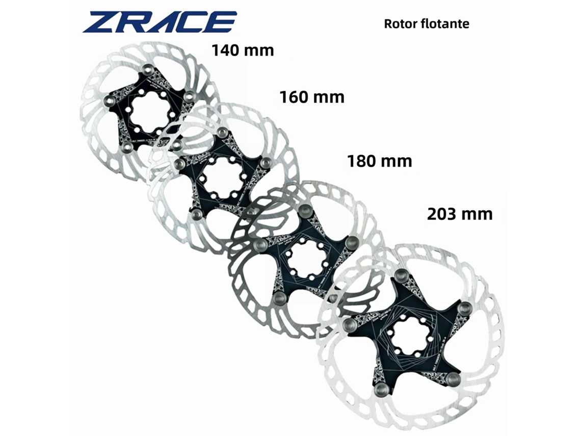 Lurelia Rotor De Travão Mtb/road 140/160/180/203 Mm Com Boa Dissipação De Calor