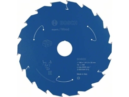 Disco de Serra Circular BOSCH Para Serra Sem Fios Expert para Madeira 190x1.5/1x30 T18
