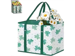 Sacolas Reutilizáveis ​​para Compras, de Grande Capacidade, em Tecido Não Tecido e Dobráveis ​​para Piquenique. GOKOCO