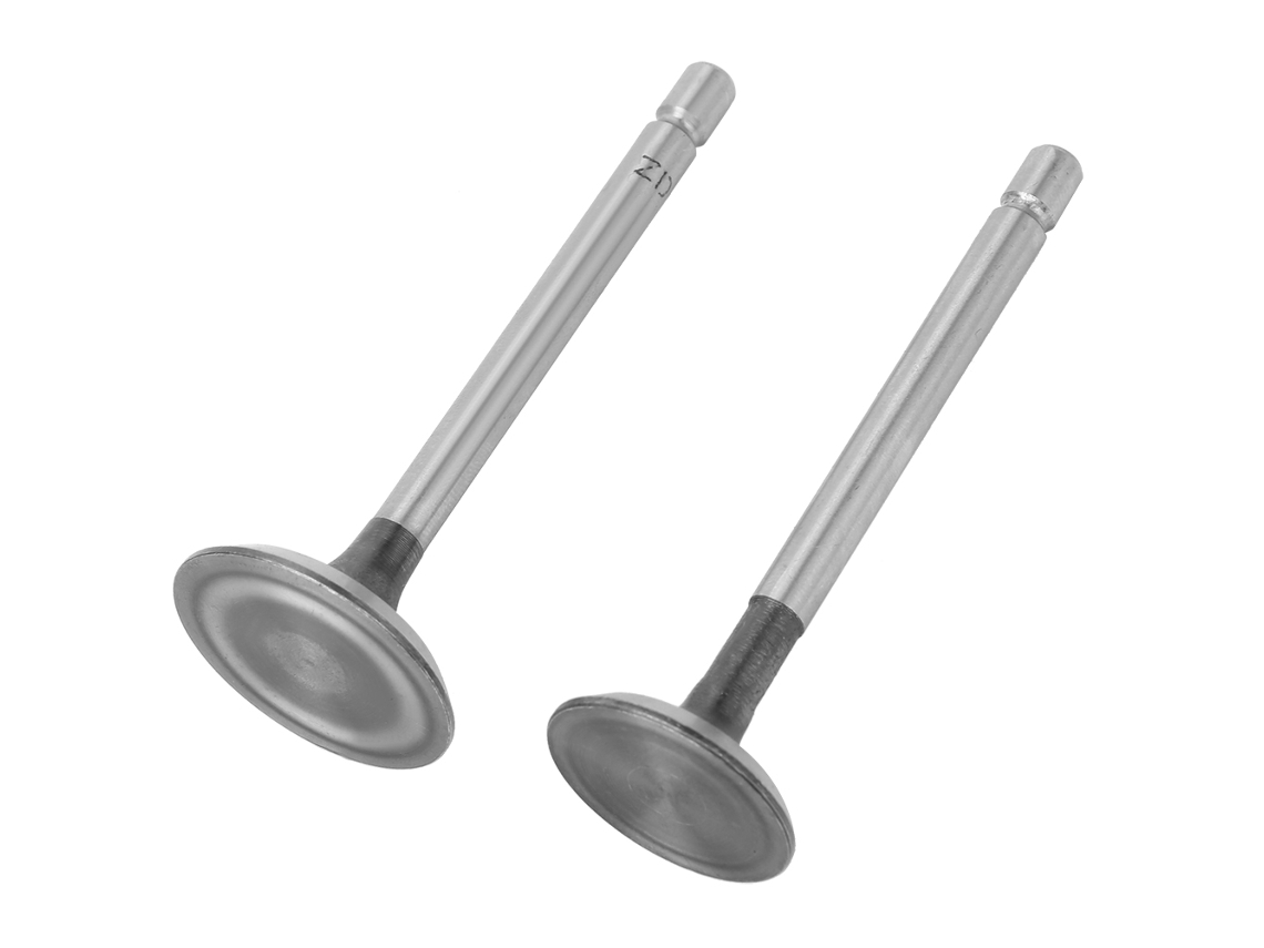 Conjunto de válvulas de admissão e escape para motocultivador a diesel 178f - Acessórios para Cultivadores
