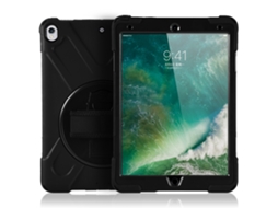 Capa Protetora (suporte Anti-impacto) Ipad Pro De 10,5 Polegadas Capa Protetora De Silicone Preta De Cobertura Total