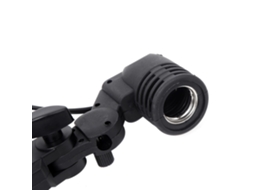 2026 soporte de Lâmpada E27 Adaptador para Estúdio Fotográfico Lâmpadas Led Flash Acessórios de Câmera Preto