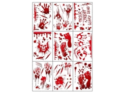 Adesivos de Halloween de alta qualidade, reutilizáveis, com impressão frente e verso para decoração de janelas.