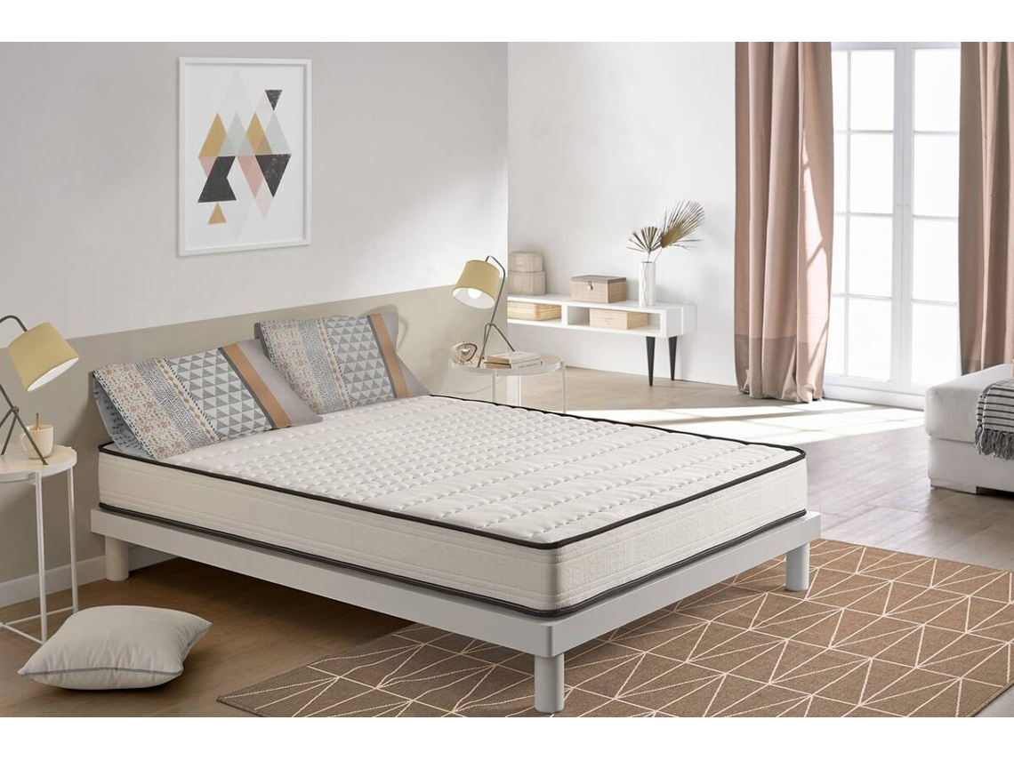 Colchão MOONIA Slim Max Fibra Todotherm (180x190 cm - Altura: 15 cm)
