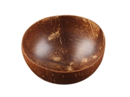 Tigela de Casca de Coco 4 Unidades