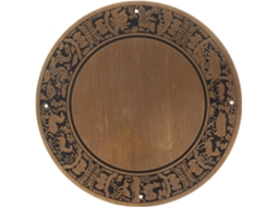 Painel Frontal Para Mesa De Console Villcase Em Latão Com O Signo Do Zodíaco Chinês, Estilo Vintage, Para Armário De