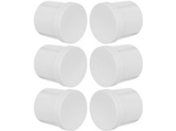 Conjunto De 6 Recipientes Herméticos Para Grãos Café Tehaux 500ml Com Tampas Rosca, Em Hdpe, Ideais Para Cozinha E