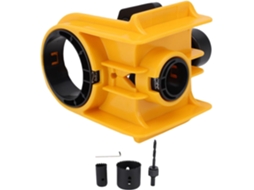 Kit De Instalação Fechadura Porta, Gabarito Para Posicionamento Do Furo Da Dobradiça, Serra Copo De Aço Carbono E