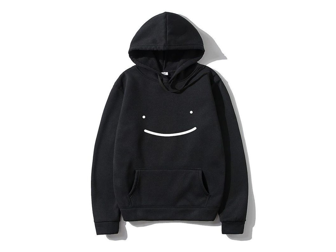2026-sudadera Com Capuz Unissex Harajuku Streetwear Casual Moda Oversized Roupas Qww M Negro B