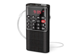 Rádio Portátil Pequeno L 328, Recarregável, Com Rádio Fm, Walkman E Mp3, Com Gravador E Bateria. Olysi Shop
