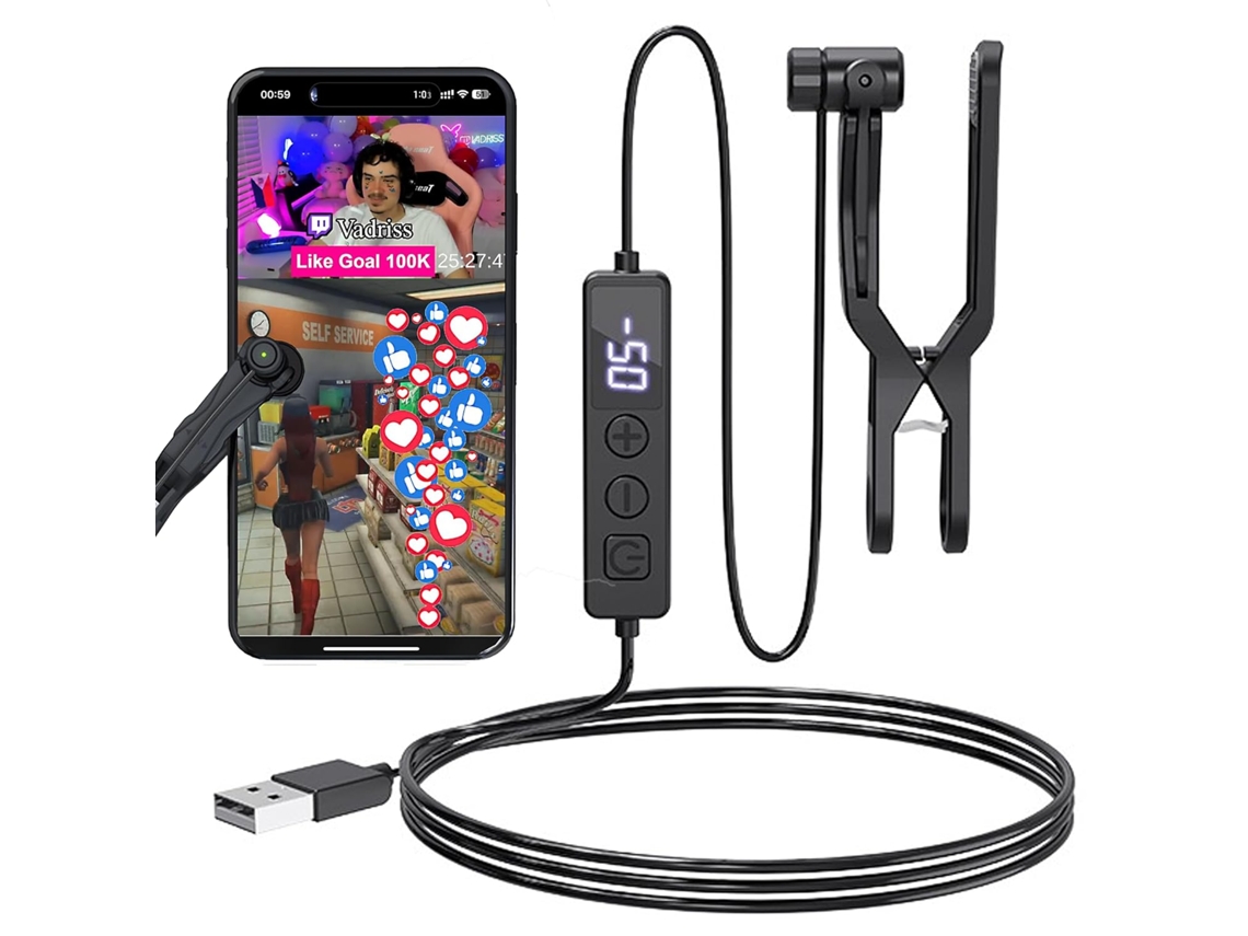O Mais Recente Modelo De 2025, O Auto Clicker Para Celular E Pc, Utiliza Usb Para Clicar Em Telas Sensíveis Ao Toque, Oferece Alta Velocidade De 50 Cl