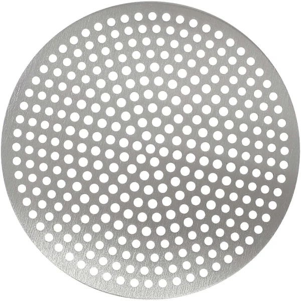 Filtro de Ralo em Aço Inoxidável 15 Cm Prata, para Banheiro e Cozinha AQUAFORGE