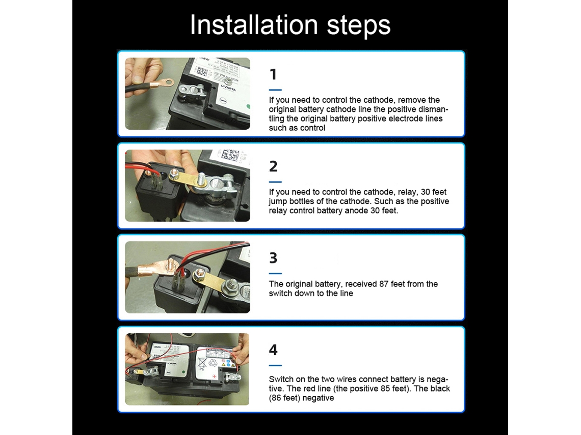 Relé E Interruptor 12v Bateria Carro Controle Remoto