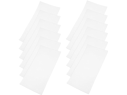 Pacote com 100 Sacos de Espuma para Embalagem, Branco