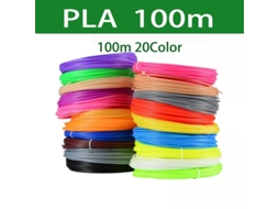 Filamento Pcl Para Caneta 3d Diâmetro Do Filamento 1,75 Mm 100m Filamento Plástico Para Caneta De Impressora 3d Refi À Prova De Crianças Slowmoose