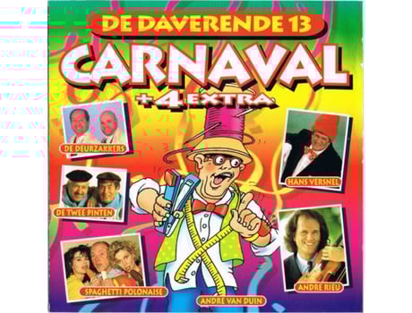 Cd De Daverende 13 Carnaval 4 Extra Cnr Music Nederland B.v.