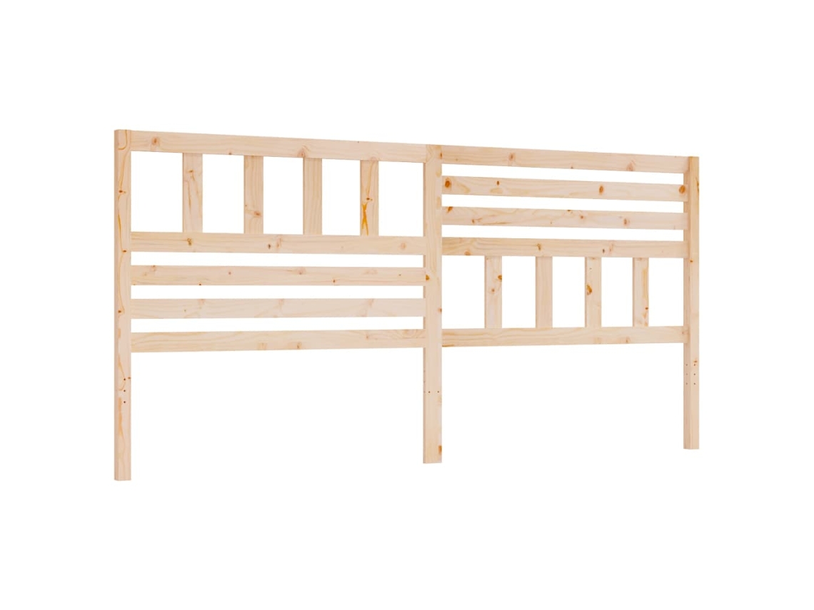 Cabeceira de cama 186x4x100 cm Pinho Maciço MAISON EXCLUSIVE