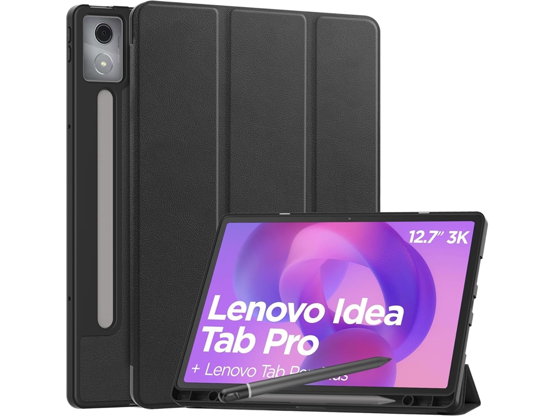 Capa ZRUXE para Lenovo Idea Tab Pro 12.7'' 2025 com porta caneta em TPU | ZRUXE