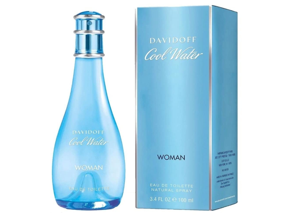 Perfume DAVIDOFF Cool Water Woman Eau de Toilette (100 ml)