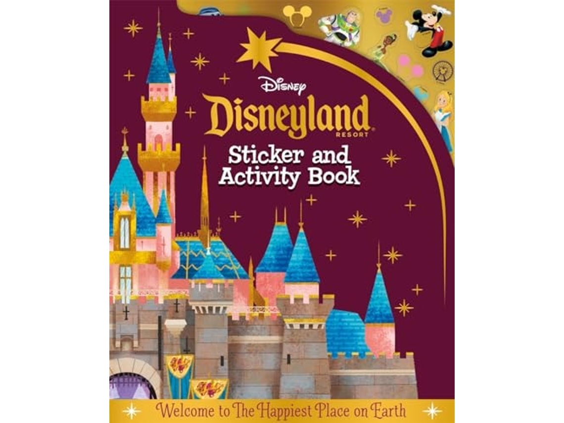 Livro Disneyland Sticker Amp Activity Book De Walt Disney (inglês)
