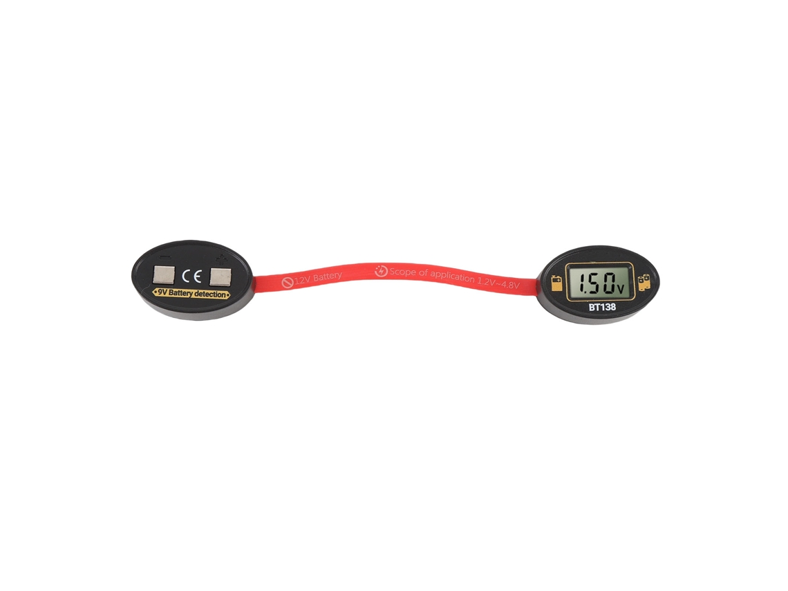 Testador de Baterias Magnético Digital, Preciso, 1.2-9V, Rápido | S/MARCA