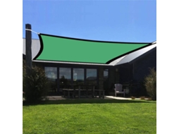 Toldo Vela Rectangular Para Exteriores, Para Piscinas, Con Protección Uv Del 95 %, Ideal Para Patios, Jardines Y Otras Instalaciones.