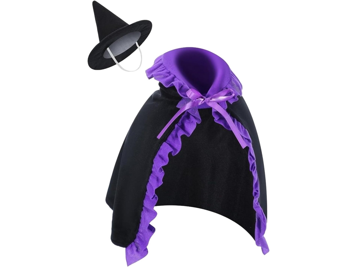 Fantasia Ganso Festa para com Chap U e Cape Witch Tema Decora o Externa Jardim P Tio Halloween Fazenda Estátua VAYOTOY