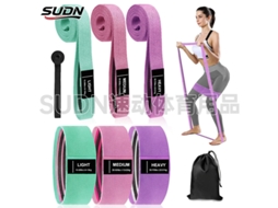 Conjunto De Faixas Elásticas De Resistência Antiderrapantes Para Exercícios De Ioga (cores Vibrantes)