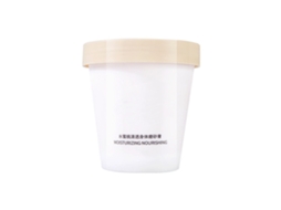 Creme De Esfoliante Corporal De Sabor De Pêssego Para Clarear E Hidratar Com Niacinamida 200g