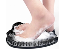 Escova De Pés, Lavadora E Massageadora Pés Com Ventosa, Banheira Silicone Massagem, Massageador Pé S Plástico Grosso.