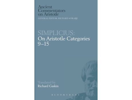 Livro Simplicius: On Aristotle Categories 9-15 Richard Gaskin (Inglês)