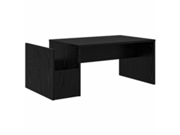 Mesa de centro Carvalho Preto 90 x 45 x 35 cm - Exclusiva da Maison
