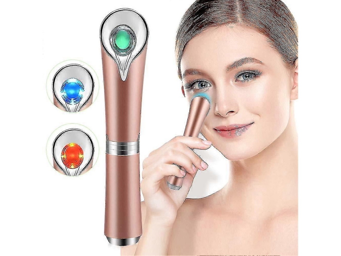 Massageador Ocular Aquecido Ltcmfc, Varinha Massageadora Facial Iônica para os Olhos GOKOCO