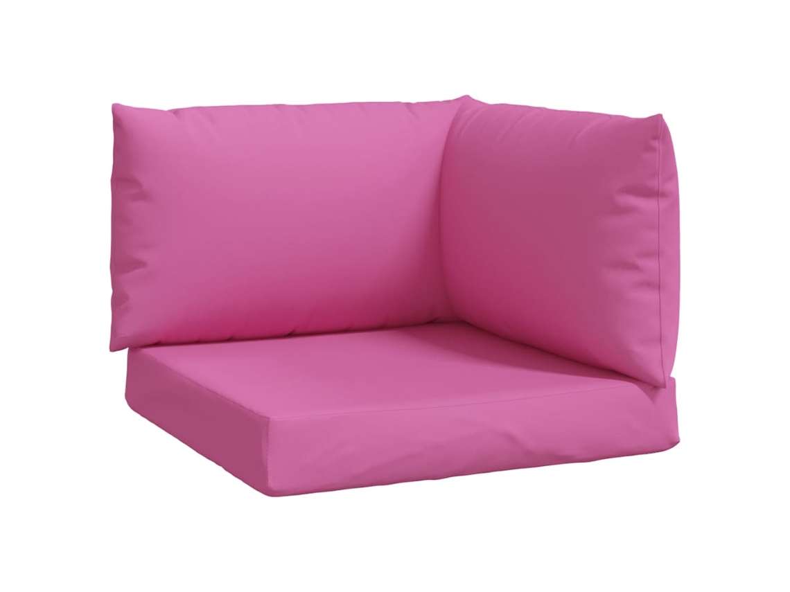 Pallet Cushion, Pallet Cushions Vidaxl Cor-de-rosa Poliéster (n/a)