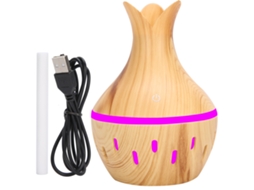 Humidificador De Ar Usb Mini De 300ml Para Escritório E Difusor De Aromaterapia Com Luz Noturna