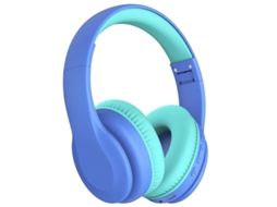 Auriculares Infantis Limite Volume Bestvite Bluetooth Azul