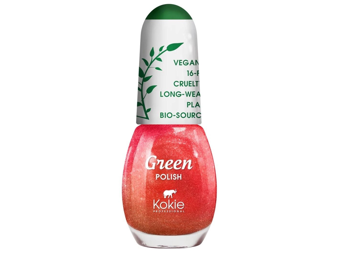Kokie Green Nail Polish - Tan Line