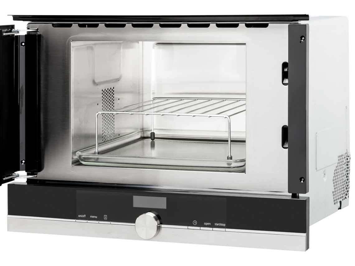 Micro-ondas Encastre SIEMENS BE634LGS1 (21 L - Com Grill - Preto)