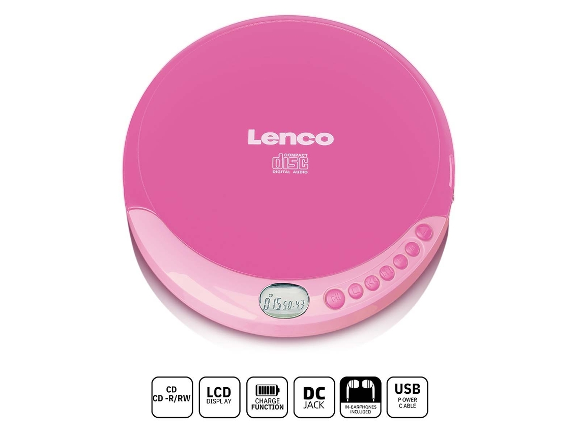 Leitor De Cd Portátil Com Função De Carregamento