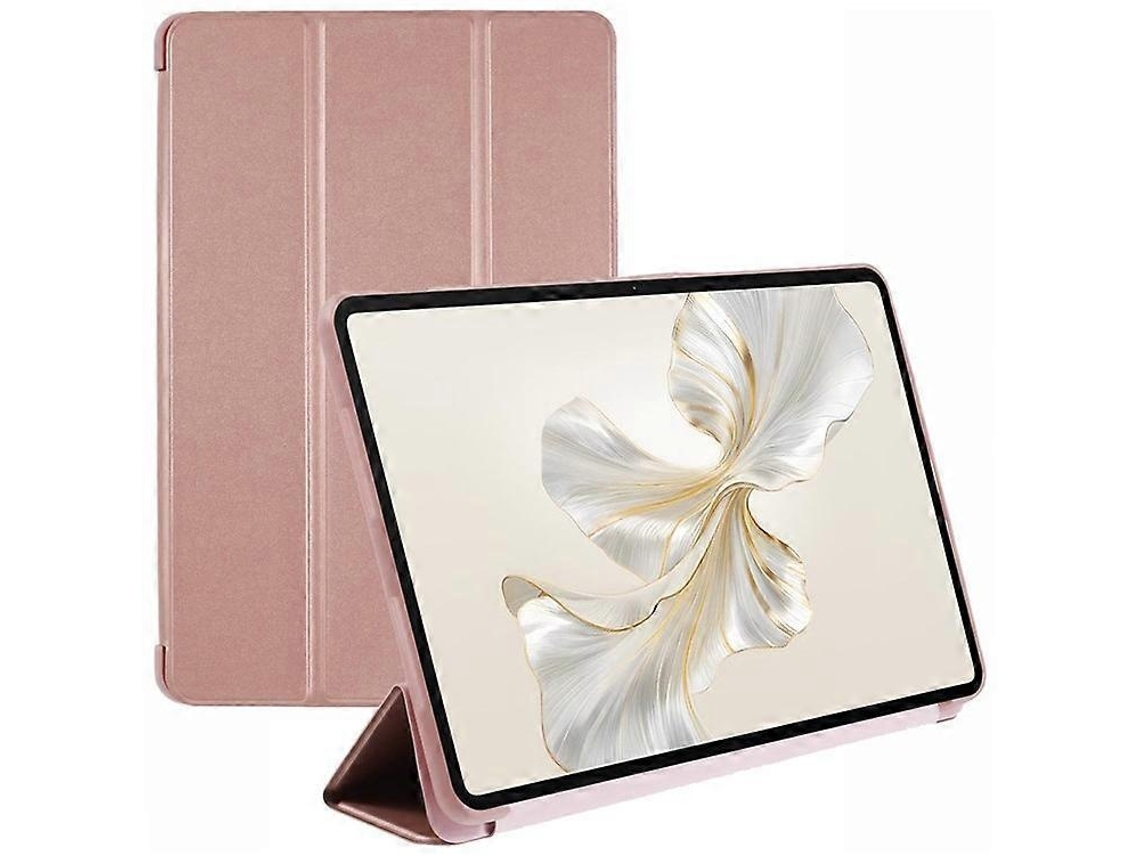 Capa Protetora Em Couro Pu Com Suporte Triplo Para Honor Pad 9 Elysve