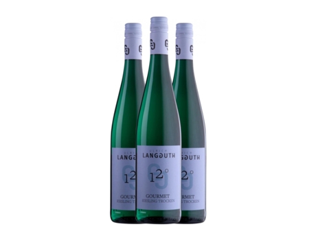 Vinho branco ULRICH LANGGUTH Gourmet Riesling Mosel-Saar-Ruwer (0.75 L - 3 Unidades)