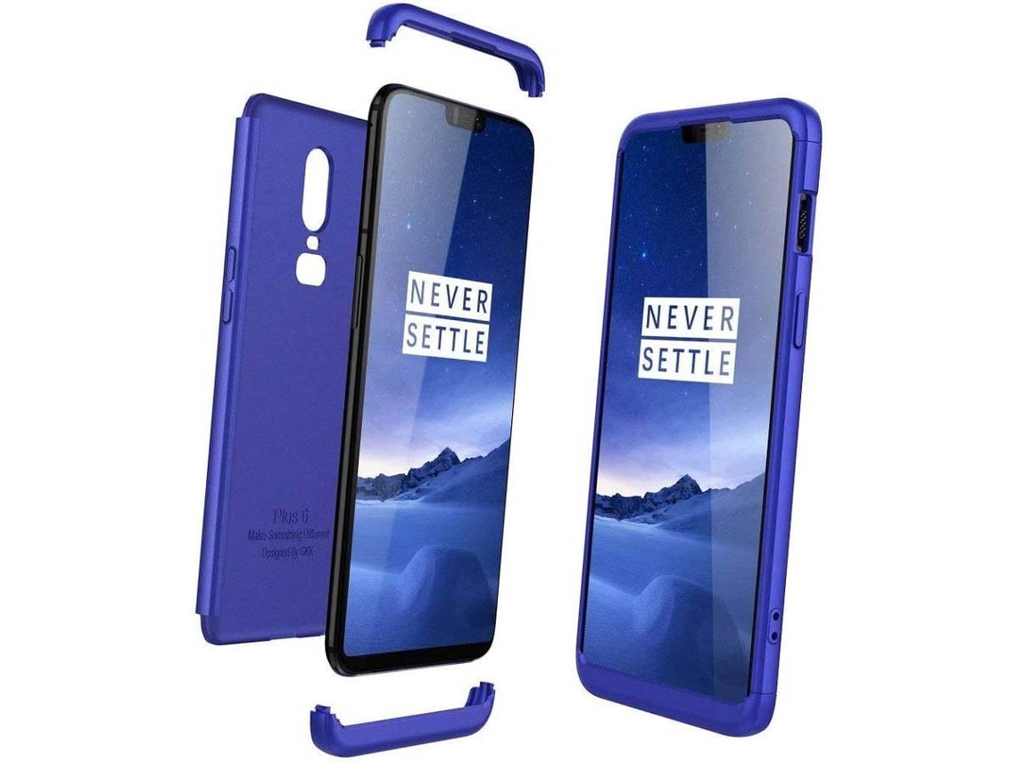 Capa Oneplus 6 HONGWE. Azul
