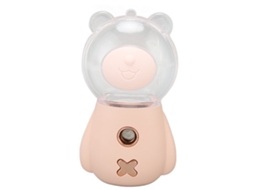 Difusor de névoa Mister Facial Nano com reservatório visível de 300ml e carregamento USB, ideal para casa, viagens e escritório.