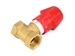 Válvula De Controlo De Fluxo Brass Laxiscreed Com Ajuste Manual E Fecho Bidireccional