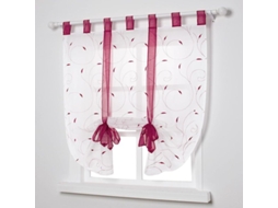 Persianas romanas de bordado NOVA LINE 80x140cm, estilo pastoral, roxo