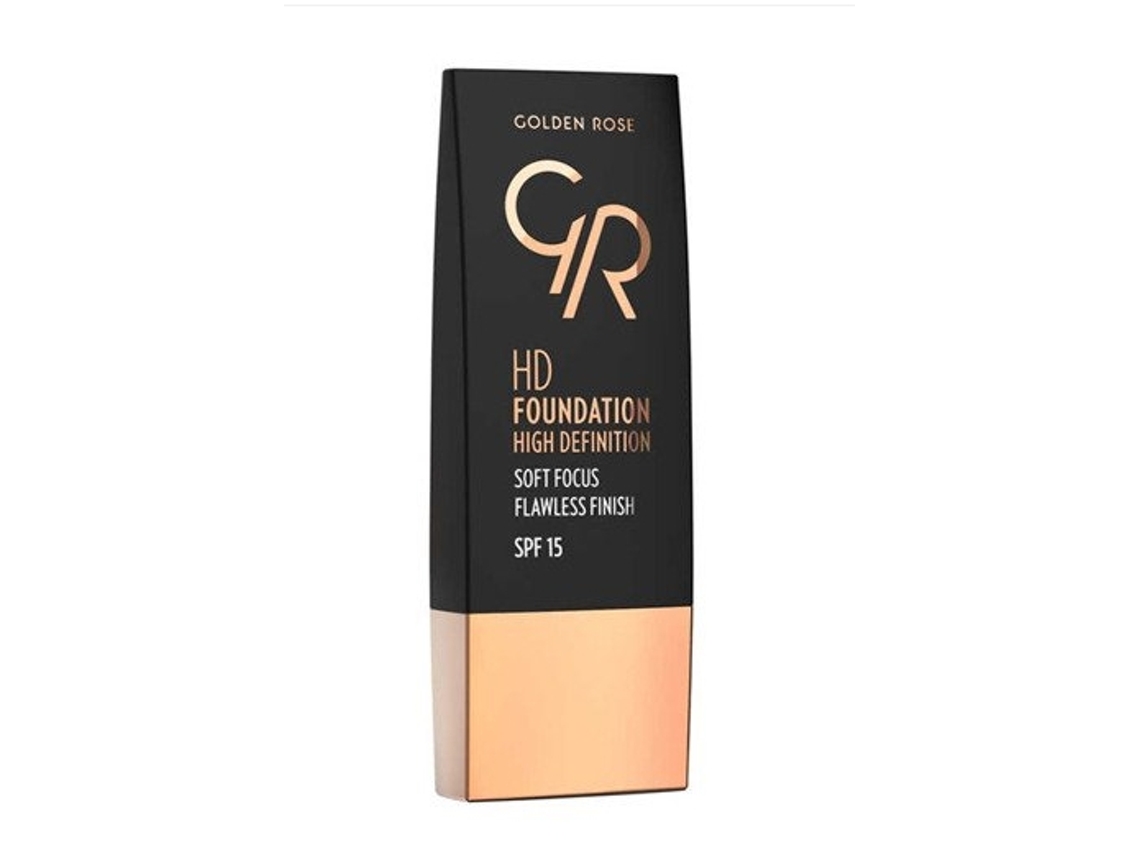 Rosa Dourada Base Facial Hd 107 Natural 30 Ml Golden Rose