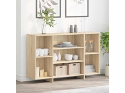 Aparador 120x30x75 cm Derivados de Madera de Roble Sonoma